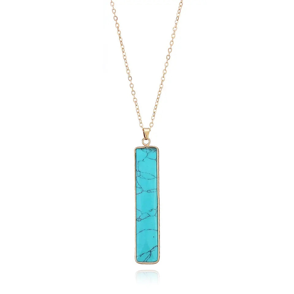 Turkoois Pendant Ketting