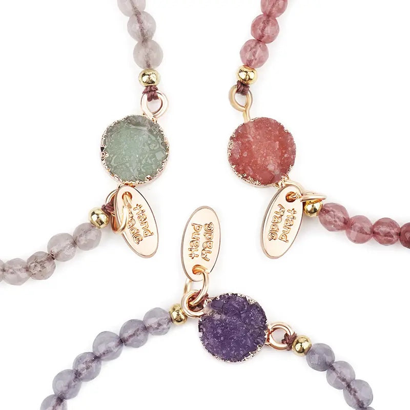 Energieke Crystal Edelsteen Armband
