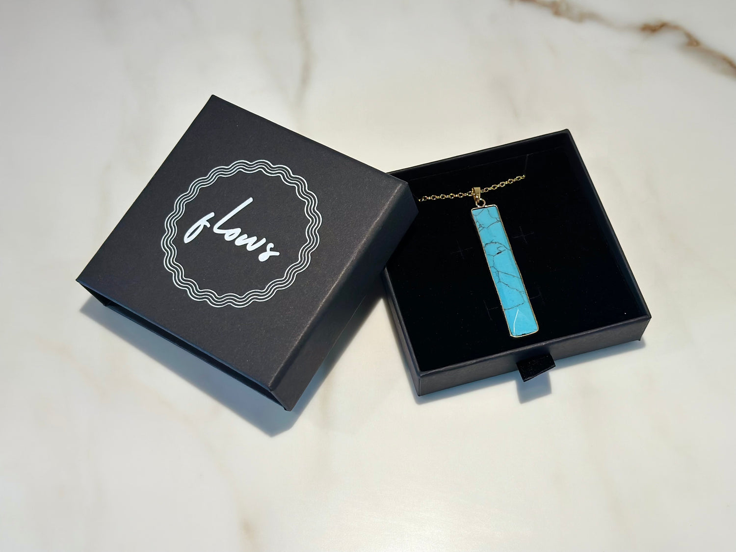 Turkoois Pendant Ketting